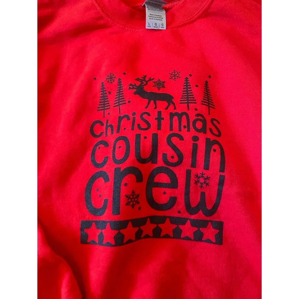 Christmas‎ Cousin Crew Sweatshirts